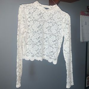 Lace long sleeve
